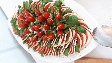 Tomate Mozarella große Platte